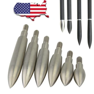 12pcs Arrowheads 100-350gr Broadheads Points Tips Target Archery Arrows Shooting - Picture 1 of 14