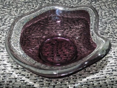 kleine Schale Konfektschale mundgeblasen Glaskunst Murano? Lauscha? Schüssel süß - Bild 1 von 4