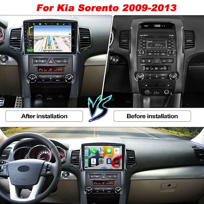 Radio estéreo para automóvil Android 13 para Kia Sorento 2009-2013 GPS Navegación Reproductor Carplay Foto 1 de 4