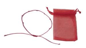 Braccialetto malocchio (unisex) Bracciale rosso a sette nodi per protezione π - Foto 1 di 8