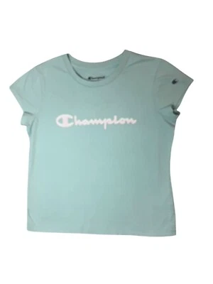 Champion, Barbie Core Girls Short Sleeve Logo T Shirt Teal Stylish N ComfySize L - Image 1 of 4
