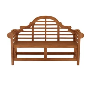 Teak Garden Bench 3 Seat Lutyens Sissinghurst Marlborough - Picture 1 of 2
