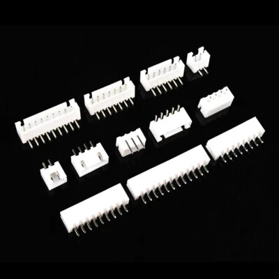 XH2.54 Connector Header Plug Crimps Terminals Straight / Right Angle 2 - 16 Pins - Image 1 of 4