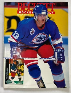 Beckett Hockey Monthly Magazine March 1993 Issue # 29 Teemu Selanne - Imagen 1 de 2