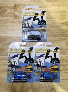 Hot Wheels 2016 The Beatles Yellow Submarine Kool Kombi Blue 6/6 Lot Of 3 - Picture 1 of 5