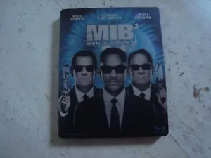 MEN IN BLACK 3 Blu-Ray 2Disc 3D SteelBook LIMITED Ed. WILL SMITH Josh Brolin - Picture 1 of 6