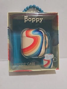 XO Poppy AirPods Case - Multicolor Swirls (1st & 2nd Generation) - Picture 1 of 5