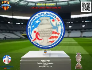 Badge Patch Copa América 2024 maillot foot USA Brésil, Argentine, Uruguay - Picture 1 of 5