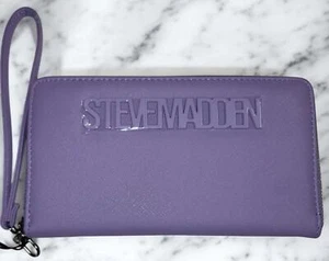 Cartera Muñequera Steve Madden Púrpura - Meta Malva NUEVA con Etiqueta - Imagen 1 de 14