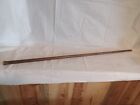 New Lower price, Vintage log scale stick with brass ends, 8 sided