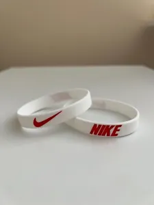 Nike Silicone Bracelet - One Size Fits All Wristband - Picture 1 of 21