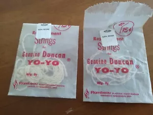 Vintage 3 Replacement Strings For Genuine Duncan Yo-Yo, Flambeau Plastics - Picture 1 of 4
