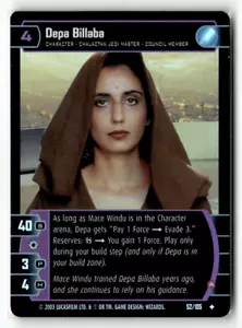 Star Wars TCG - FOIL - Depa Billaba - Wizards - Picture 1 of 2