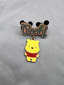 Disney Pin 48674 Cuties Character Dangle Winnie the Pooh - Picture 1 of 2