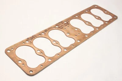NOS 1925-28 Whippet Overland 6 Cylinder Engine Copper Head Gasket 381 Victor 564 - Image 1 of 4