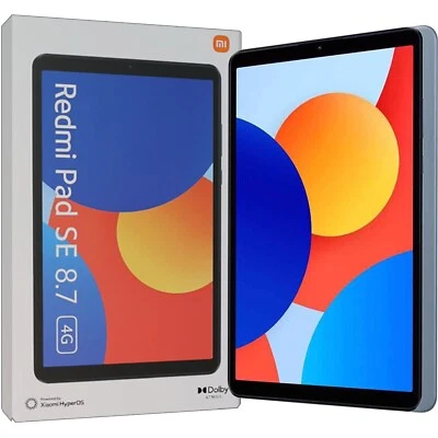Xiaomi Redmi Pad SE 8.7 Inch 4G + WIFI Sky Blue 64GB + 4GB Dual-SIM NEW - Image 1 of 4