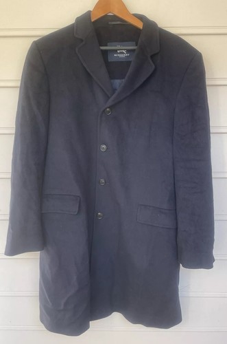 Cappotto vintage Burberry London in cashmere taglia 38 Navy 1960?