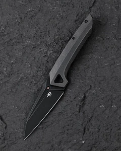 Bestech Knives VK-NAVI Folding Knife 3.25" M-CUT Steel Blade Titanium Handle - Picture 1 of 15