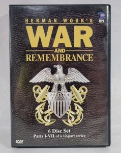 Herman Wouk's War And Remembrance DVD(1988/2004, 6 Disc Set)Parts I-VII - Picture 1 of 6