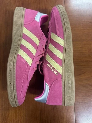 Adidas Originals Handball Sonder Rosa Lúcido Amarelo JI1407 Feminino Tamanho 10 - Imagem 1 de 4