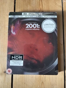 2001: A Space Odyssey 4K HMV Steelbook Brand New And Sealed - Picture 1 of 6