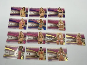 Benchwarmers 2008 All Serial Numbered Cindy Margolis Signed Autograph Lot of 13 - Picture 1 of 7