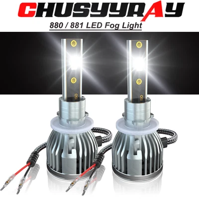 Kit de conversión de bombilla antiniebla LED 880 881 para Chevrolet S10 1995-2003 Foto 1 de 4