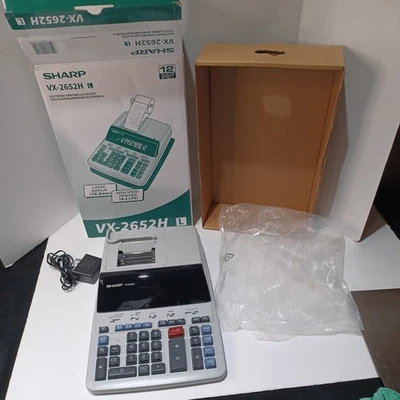 Sharp Compet VX-2652H 12-Digit Desktop Calculator    - Image 1 of 4