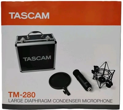TM-280 Studio Microphone with Flight Case, Shockmount, and Pop Filter - Image 1 of 3