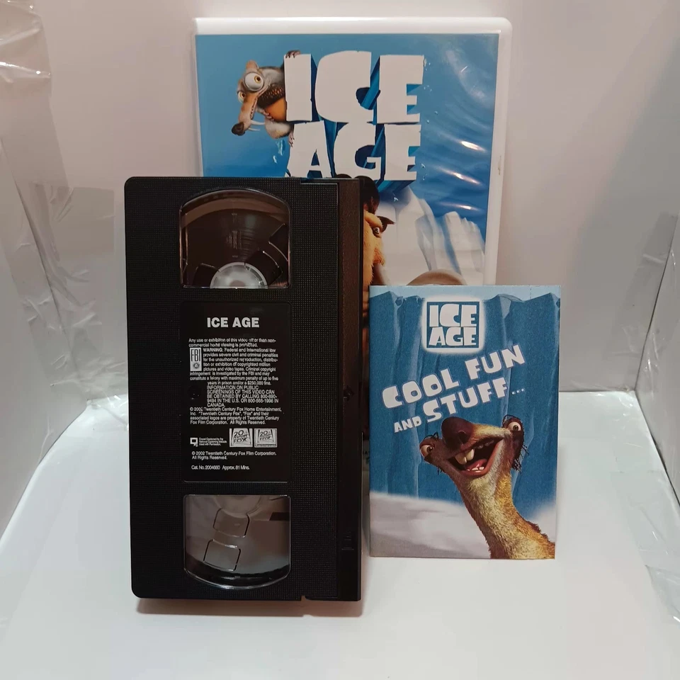Ice Age VHS Clamshell 20th Century Fox 2002 - Image 1 of 4