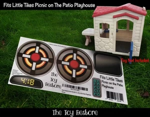 The Toy Restore Replacement Stickers fits Little Tykes Picnic on the Patio Play - Picture 1 of 8