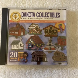 Dakota Collectibles Embroidery Design Collection Bird Houses CD 970066 - Picture 1 of 9