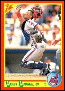 1990 Score Rookie & Traded #18T Sandy Alomar, Jr. - FREE SHIPPING! - Picture 1 of 2
