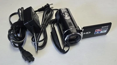 Sony HDR-CX190 Handycam 5.3MP HD Camcorder With Charger - Image 1 of 4