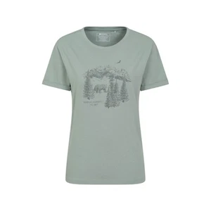 Mountain Warehouse Camiseta Oso del Bosque de Orgánica para Mujer (MW3374) - Imagen 1 de 4