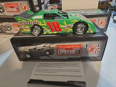 RARE! 2007 JJ YELEY INTERSTATE BATTERIES MONTE CARLO LATE MODEL ADC DIRT 1/ 628  - Image 1 of 3