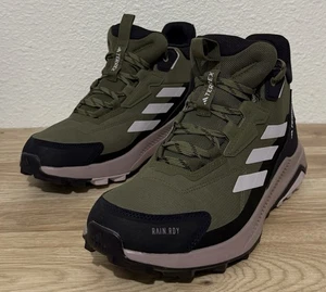 ADIDAS Terrex Anylander Mid Rain.Rdy Hiking Shoes Men's Size 9 Olive - Picture 1 of 10