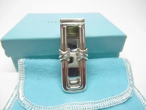 TIFFANY UND CO. STERLINGSILBER GELDKLAMMER IN OVP NEUWERTIG - Bild 1 von 5