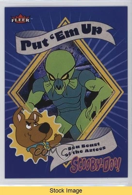 2024 Fleer Scooby Doo Put 'em Up! Stickers Sea Beast of the Aztecs #12 READ - Image 1 of 3