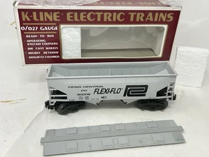 Coche tolva K-Line #K90008 Penn Central Flexi-Flo, calibre O/O-27, nuevo en caja, desde 1995 - Imagen 1 de 5