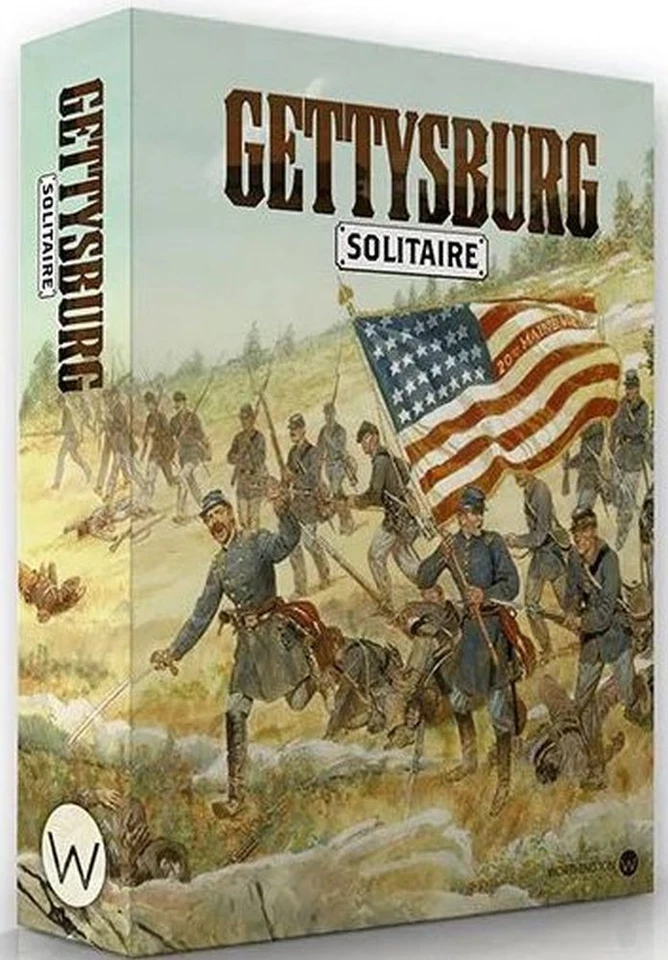 Worthington Games Gettysburg Solitaire Boxed Version 2025 NISW Fast Shipping - Image 1 of 4