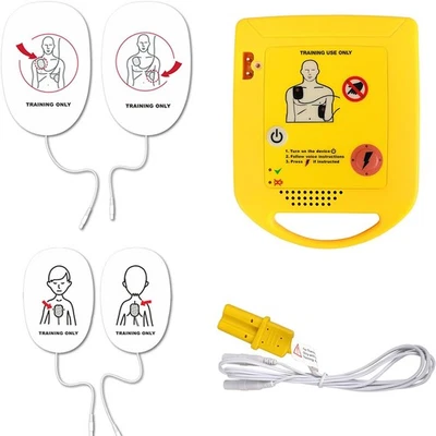 1 Box Mini-AED-Trainer XFT-D0009 Lehrgerät Schüler-Lernhilfe Teaching Device