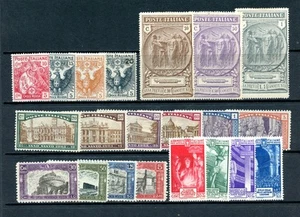Italy #B1\\B42 (I500) (5) comp Semi Postal issues, M,LH, H, FVF, CV$351.45 - Picture 1 of 1