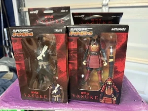 Netflix Yasuki Anime Action Figuren Supervinyl Serie Konvolut 2 - Bild 1 von 9