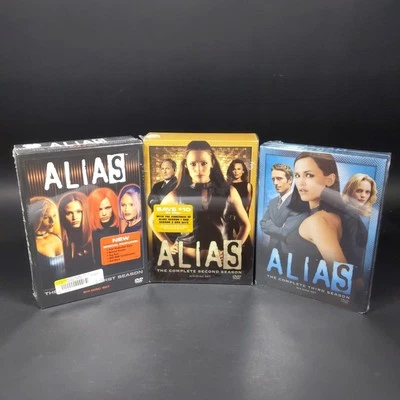 Alias Seasons 1 2 3 DVD’s New Sealed - Image 1 of 4
