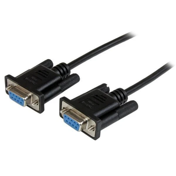StarTech.com SCNM9FF1MBK 1M BLACK DB9 NULL MODEM CABLE - Image 1 of 1