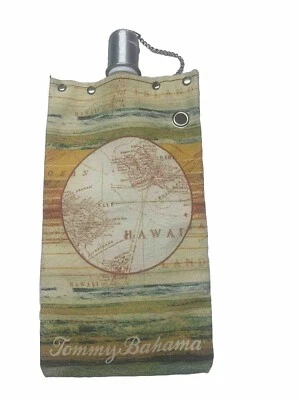 Tommy Bahama “Hawaii” Canvas Flask (3 cups)- Nearly NEW - Image 1 of 4