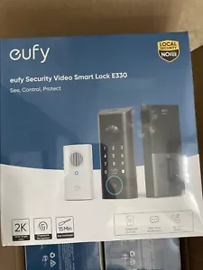 eufy Security Video Smart Lock E330 Camera Doorbell Fingerprint Lock With Chime - Picture 1 of 2