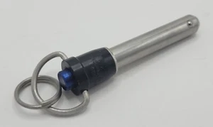 AVK BLC8RA21S Pulsador Acero Inoxidable Bola Bloqueo Pin 1/2" D 2-1/2" L EE. UU. - Imagen 1 de 8