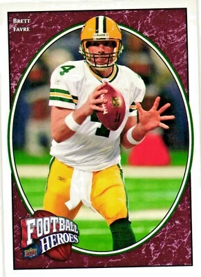 Brett Favre 2008 Upper Deck Heroes #6 Green Bay Packers *FREE SHIPPING* - Image 1 of 2